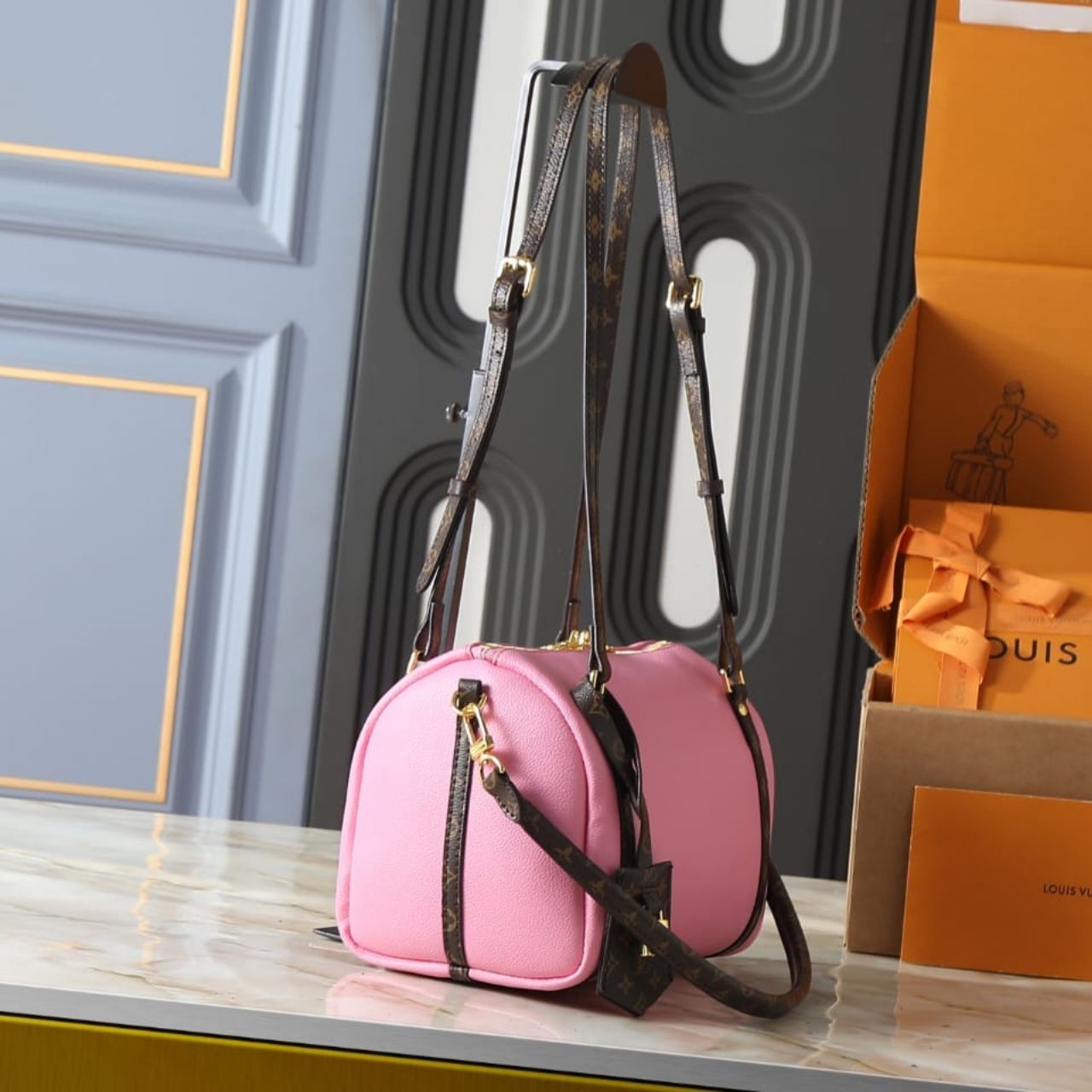 Louis Vuitton Express PM Petal Pink 26cm M29847 - Image 3