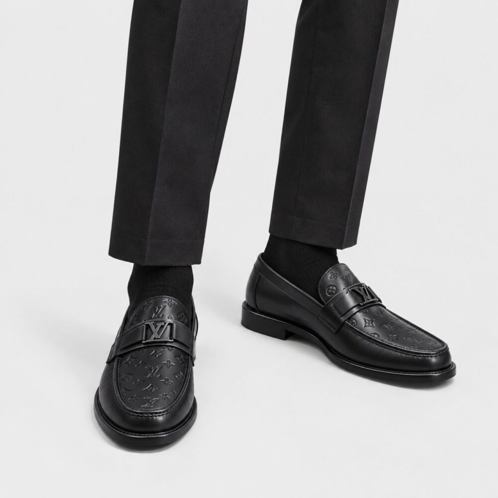 Alternative view of Louis Vuitton Major Loafer Black