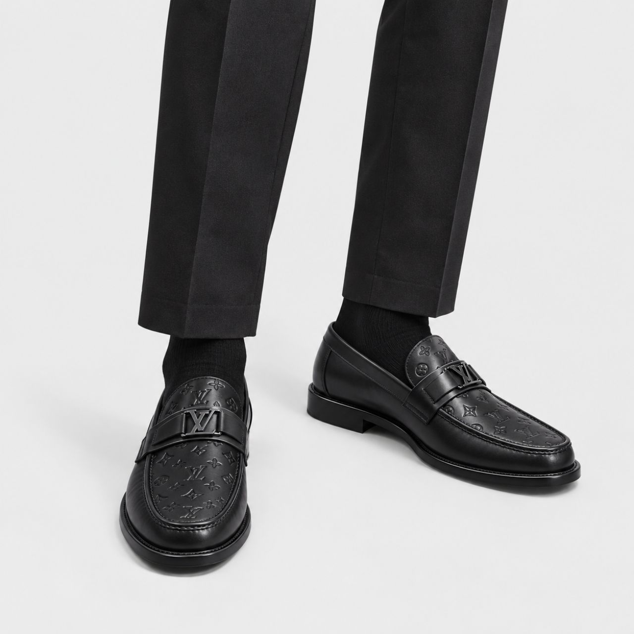 Louis Vuitton Major Loafer Black - Image 2