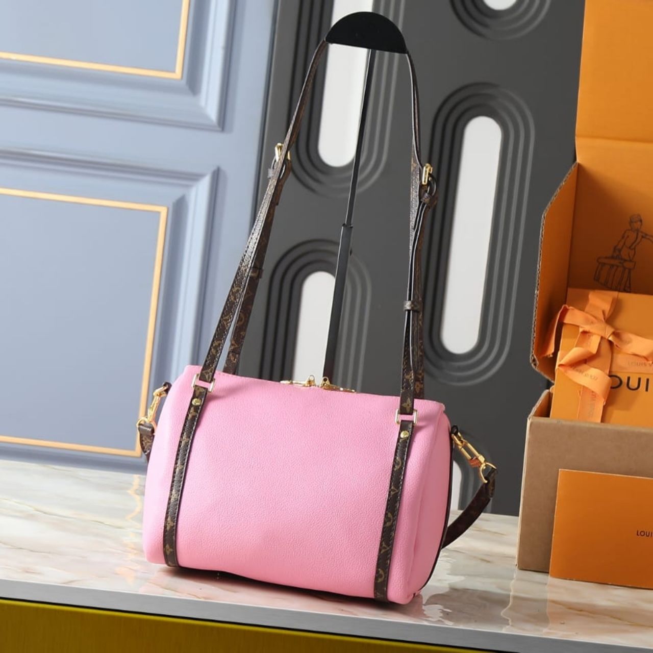 Louis Vuitton Express PM Petal Pink 26cm M29847 - Image 4