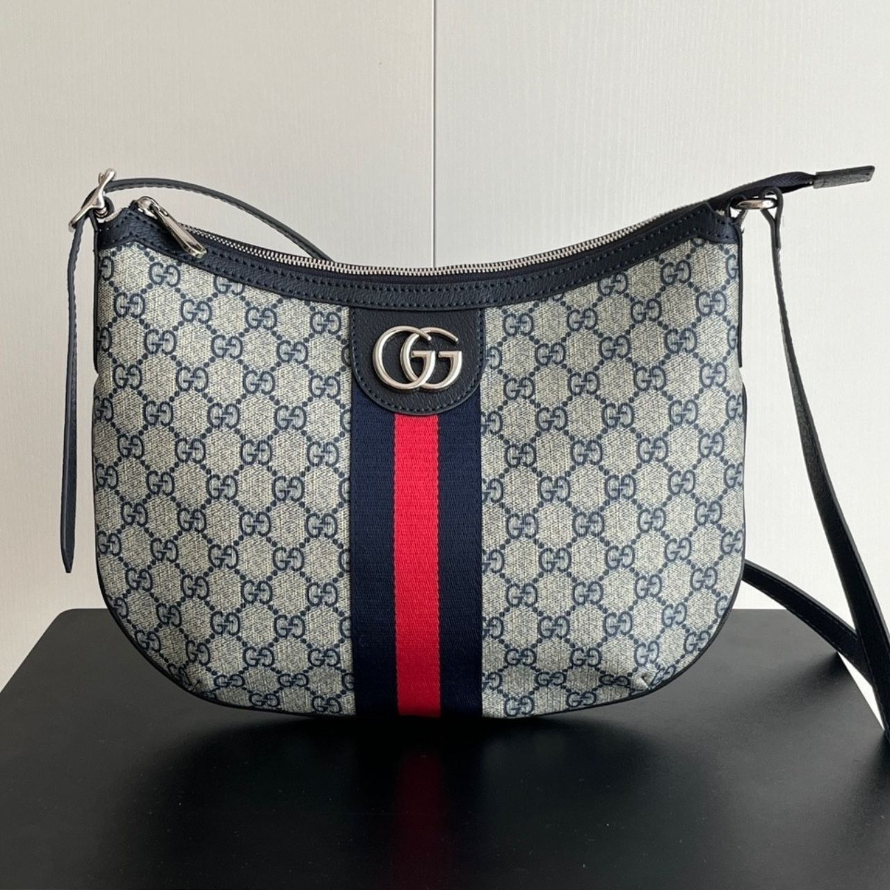 Gucci Ophidia Large Shoulder Bag Brown GG Supreme 35cm - Image 3