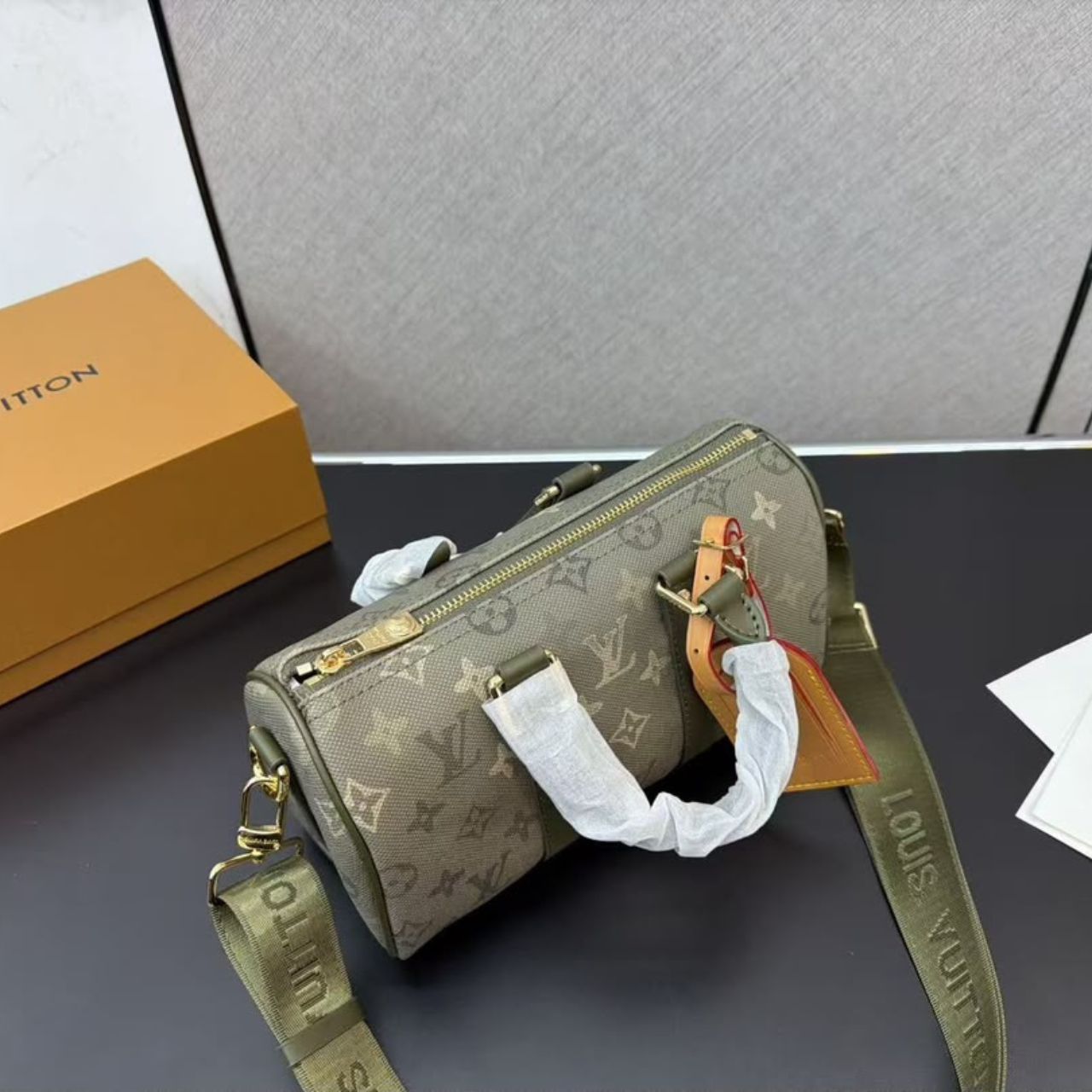 Louis Vuitton Keepall Bandouliere 25 Sand Beige 25cm M29272 - Image 5