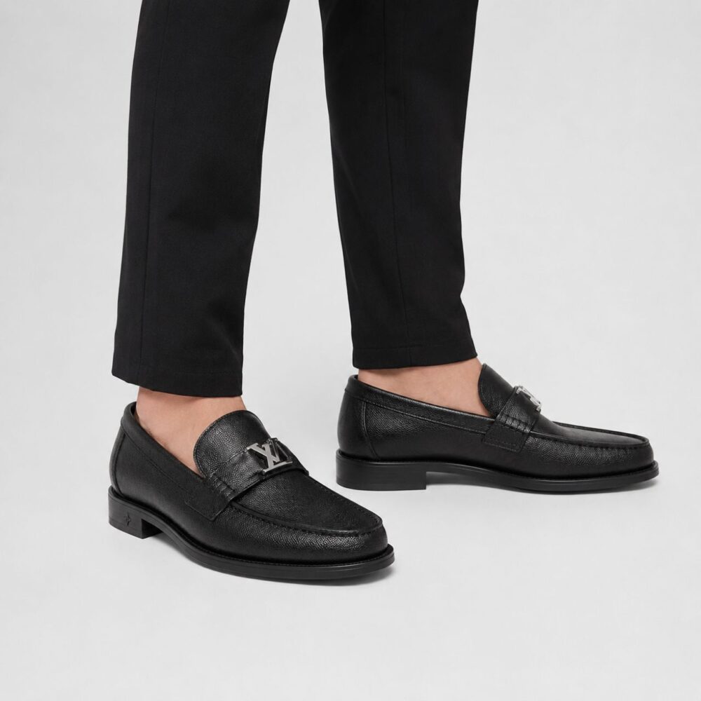 Alternative view of Louis Vuitton Major Loafer Black 1AIYVW