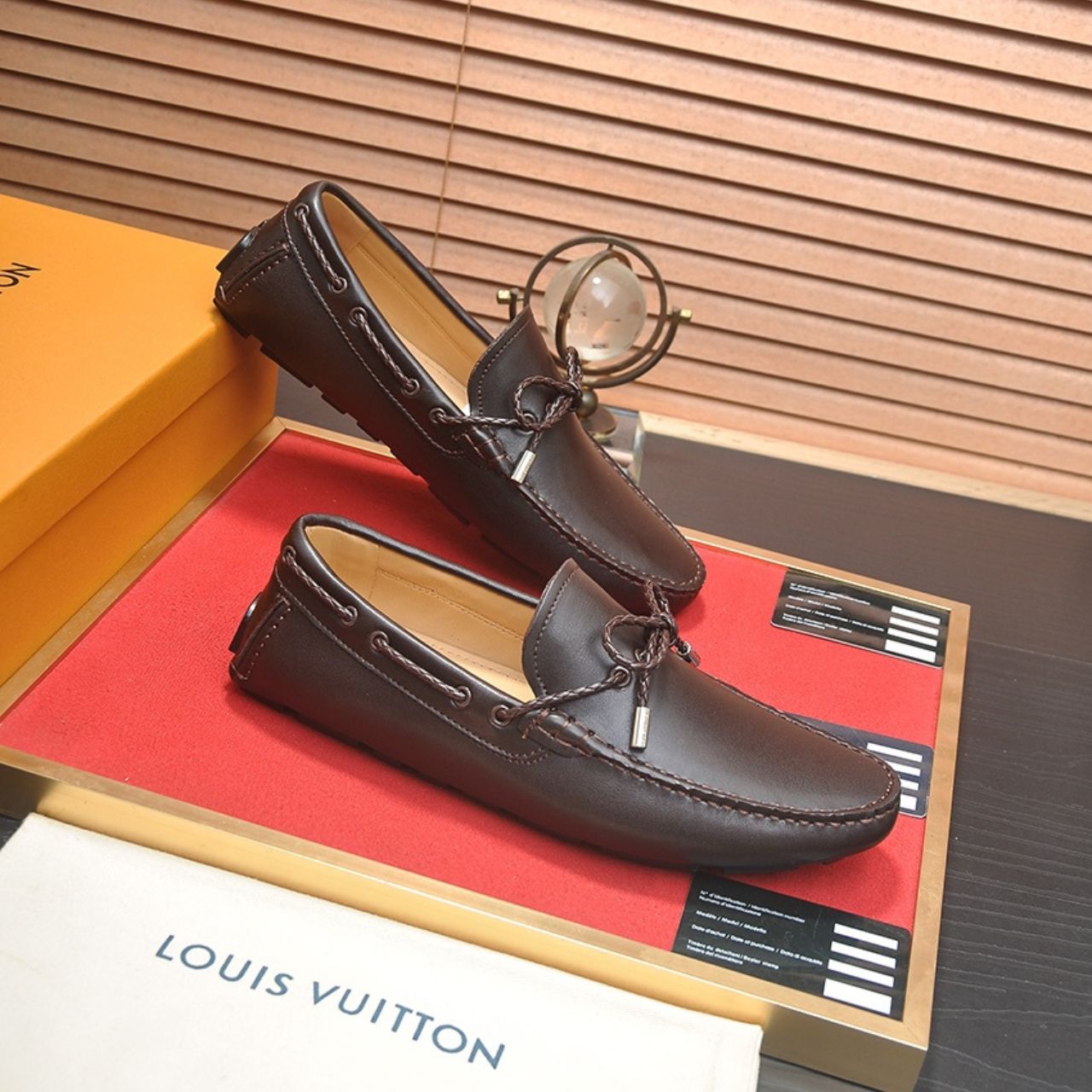 Louis Vuitton LV Driver Moccasin Brown - Image 3