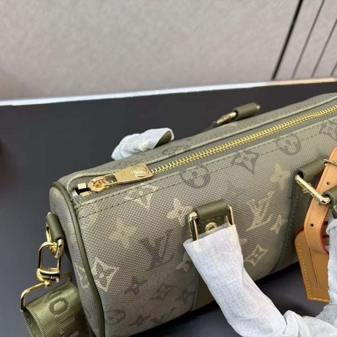 Louis Vuitton Keepall Bandouliere 25 Sand Beige 25cm M29272 - Image 8