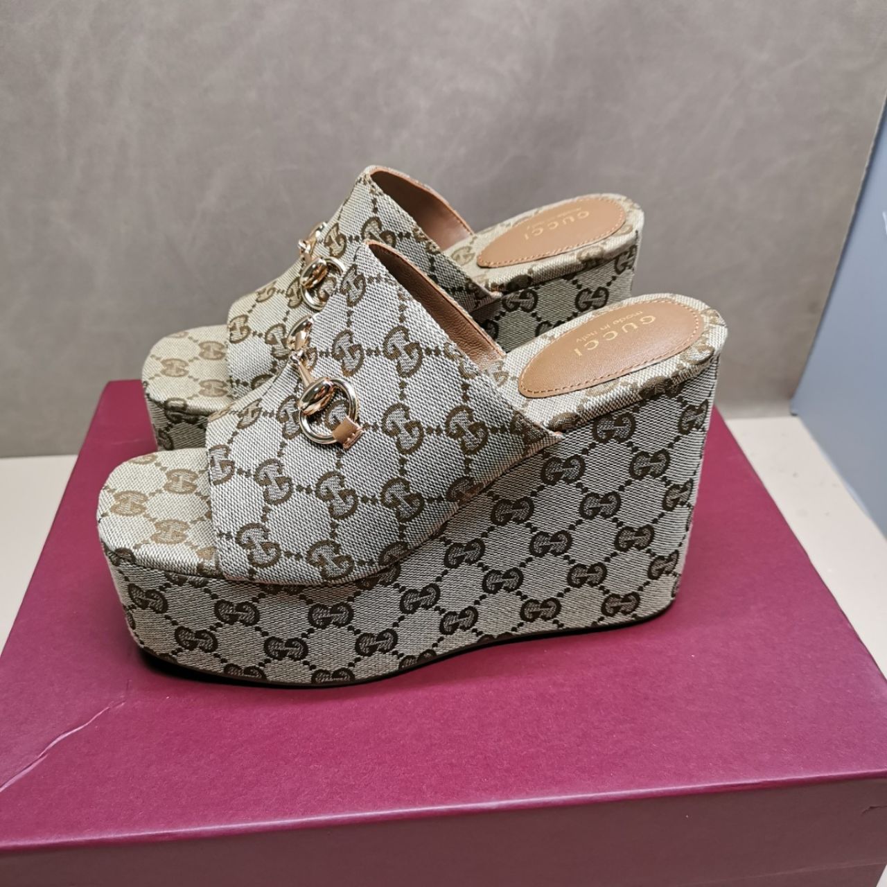 Gucci Women's Wedge Sandal With Horsebit - Image 6