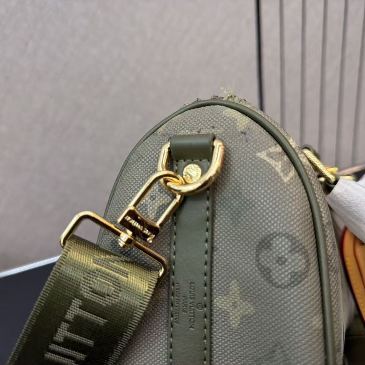 Louis Vuitton Keepall Bandouliere 25 Sand Beige 25cm M29272 - Image 7