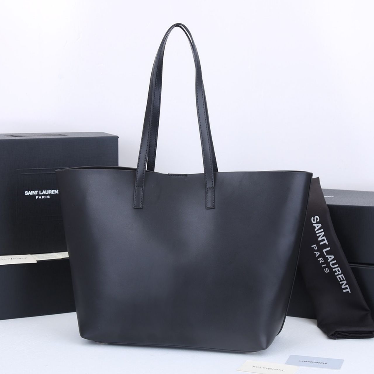 Saint Laurent Large Shopping Tote Bag Black 33Cm - Image 5