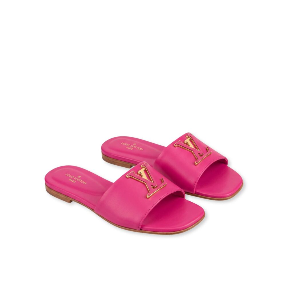 Louis Vuitton LV Mare Flat Mule Fuchsia 1AK1UX