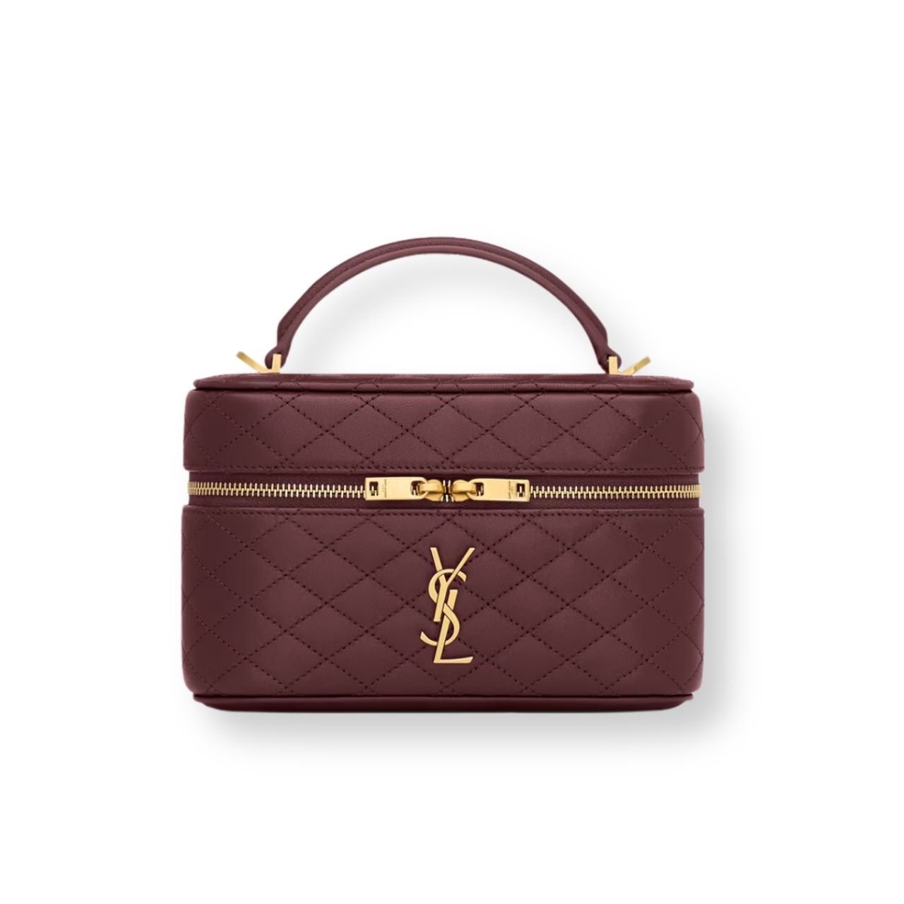 Saint Laurent Gaby Vanity Bag Rouge Cabernet 19Cm