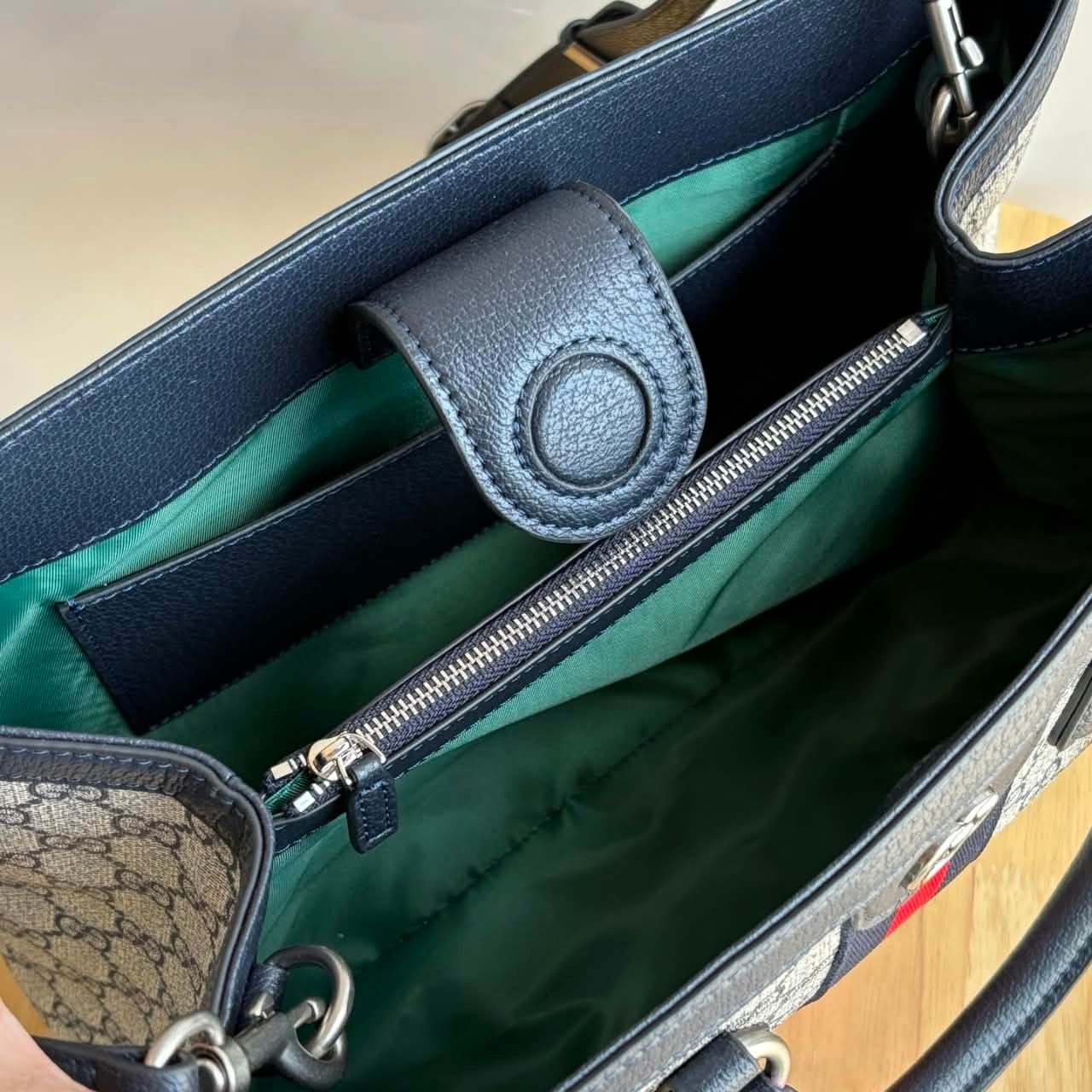 Gucci Ophidia GG Supreme Medium Top Handle Bag 33.5cm - Image 7