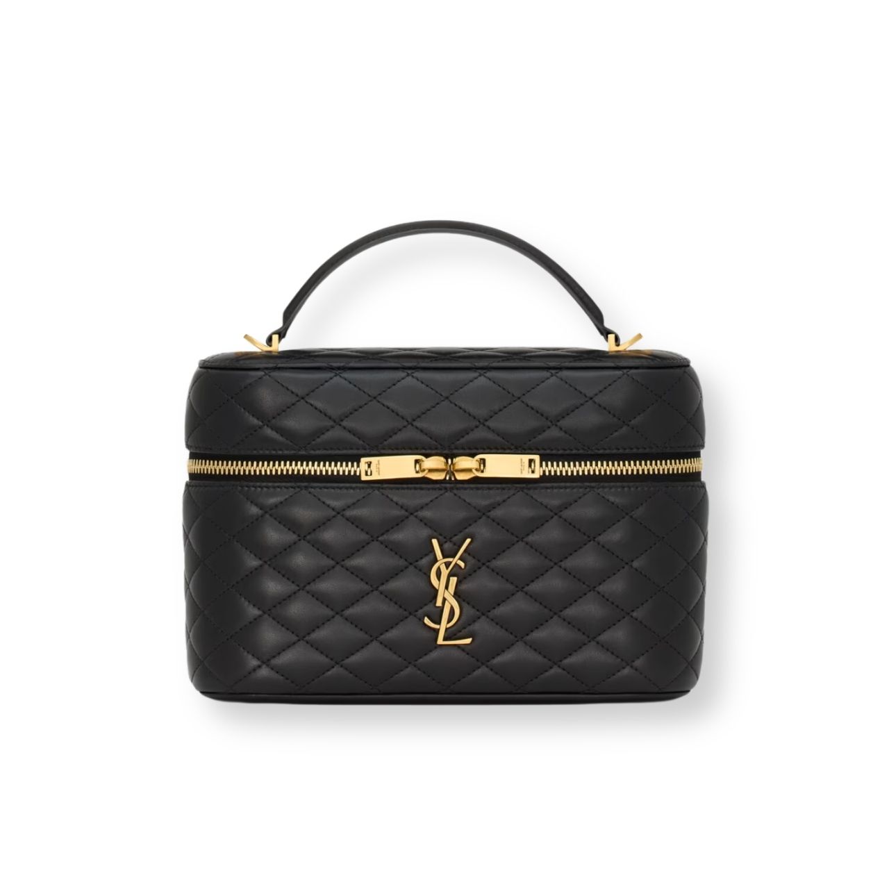 Saint Laurent Gaby Vanity Bag Black 19Cm