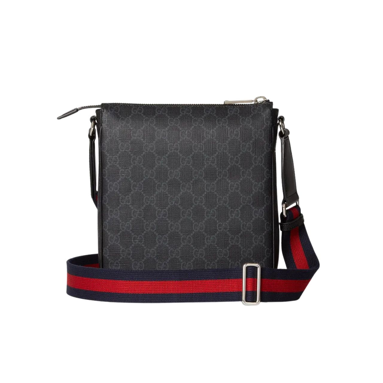 Gucci GG Supreme Messenger Bag Black 23.5Cm