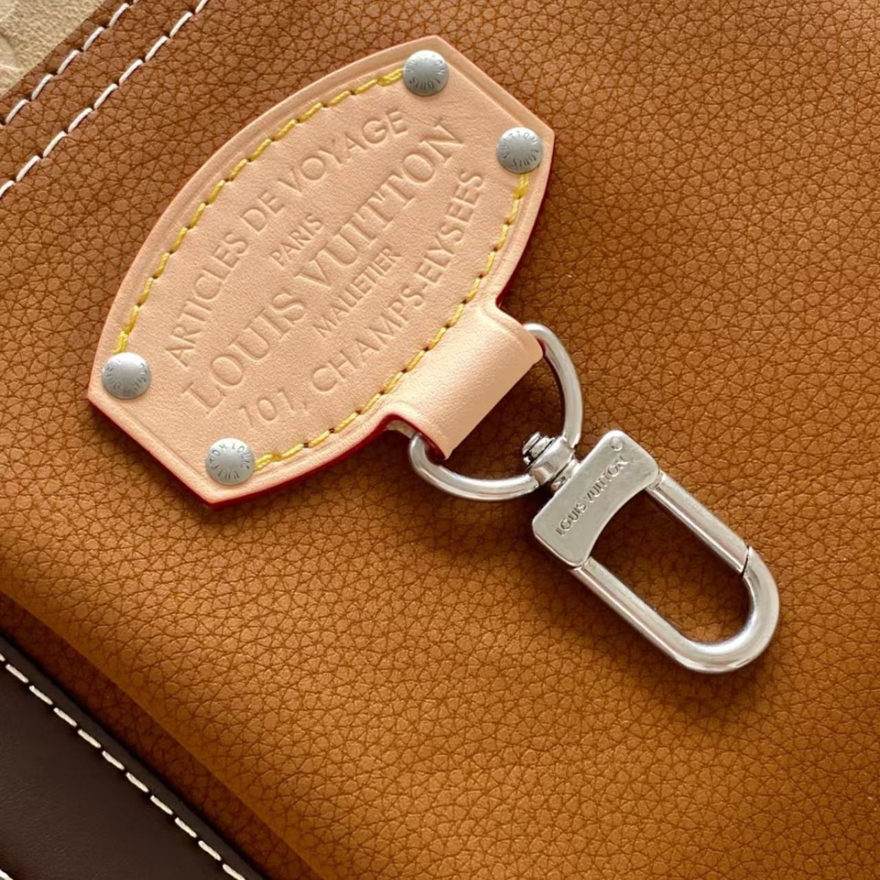 Prestige Edition - Louis Vuitton Keepall Bandoulière 50 Monogram Suede 50cm M26127 - Image 7