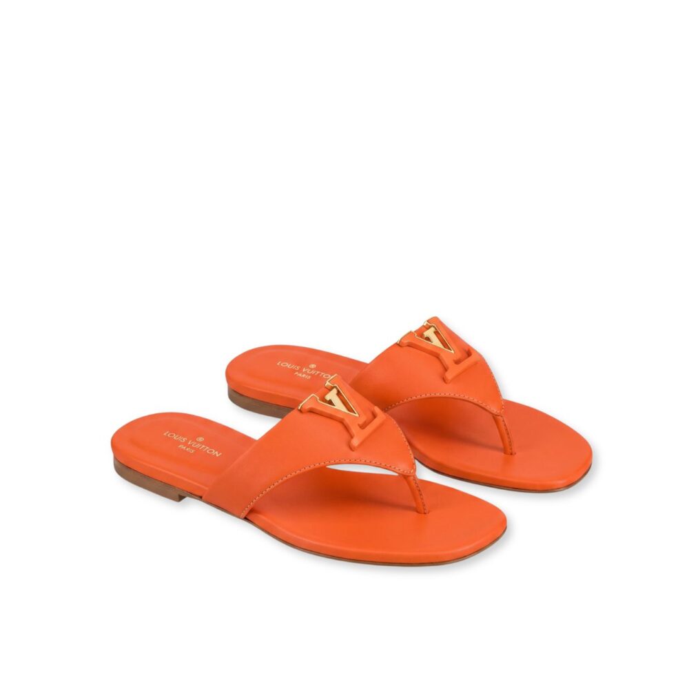 Louis Vuitton LV Mare Flat Thong Orange 1AK3V3