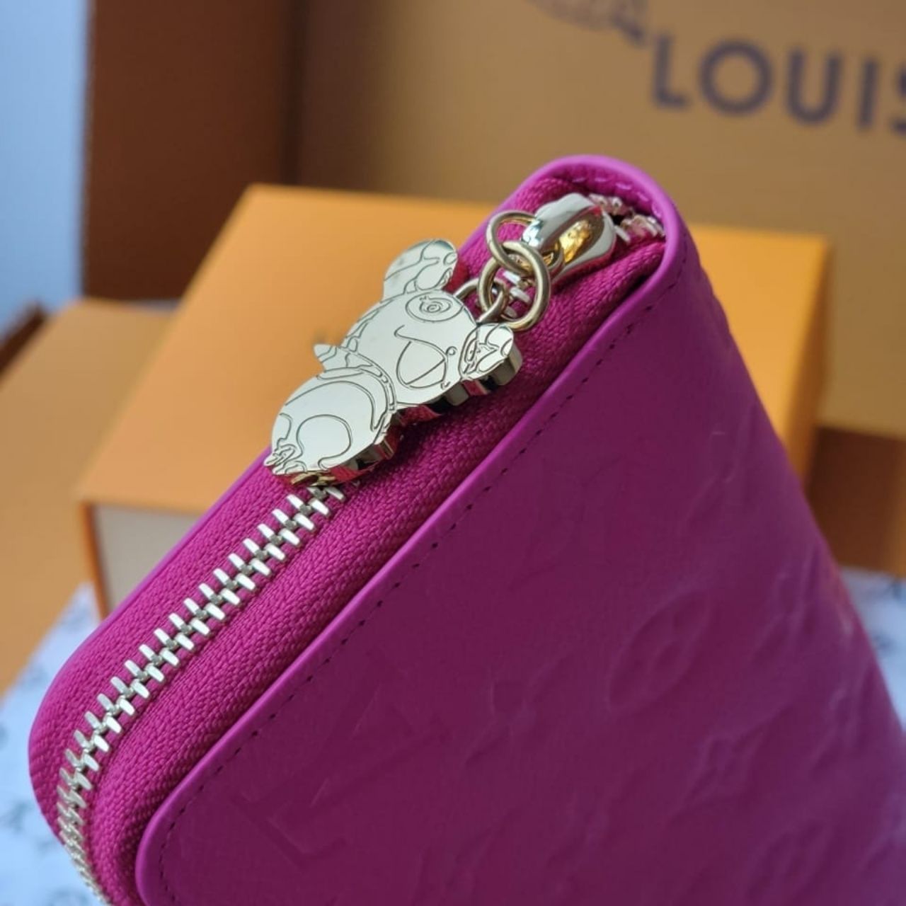 Prestige Edition - Louis Vuitton x Takashi Murakami Zippy Wallet Kawaii Pink 19.5cm M13618 - Image 6