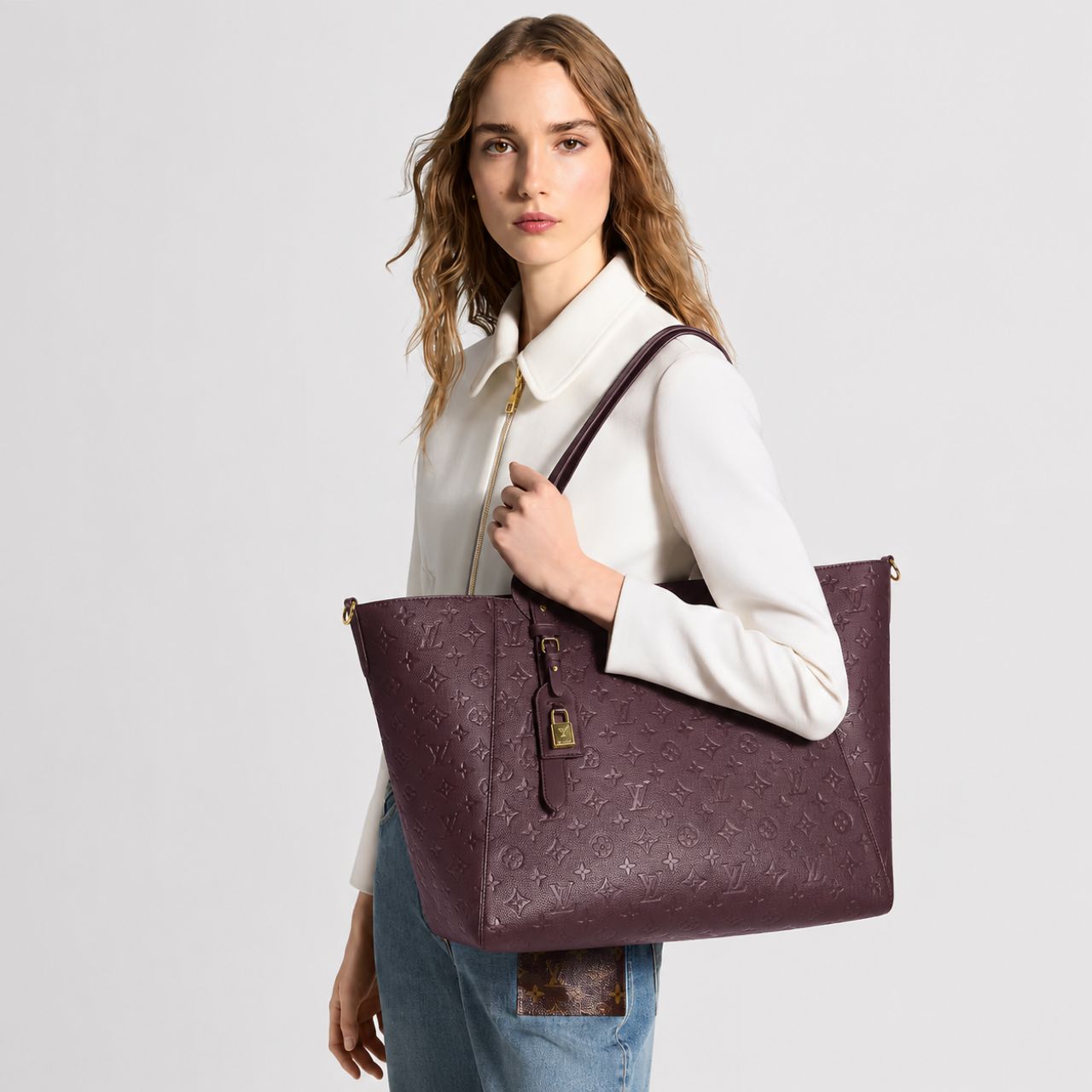 Louis Vuitton All In One MM Grenat 56.5cm M25888 - Image 2