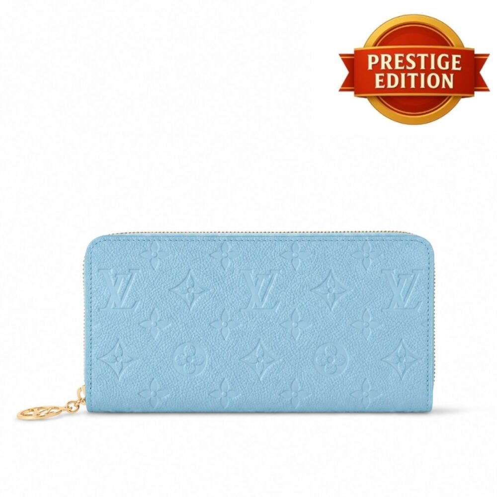 Prestige Edition - Louis Vuitton Zippy Wallet Grape Blue 19.5cm M28294