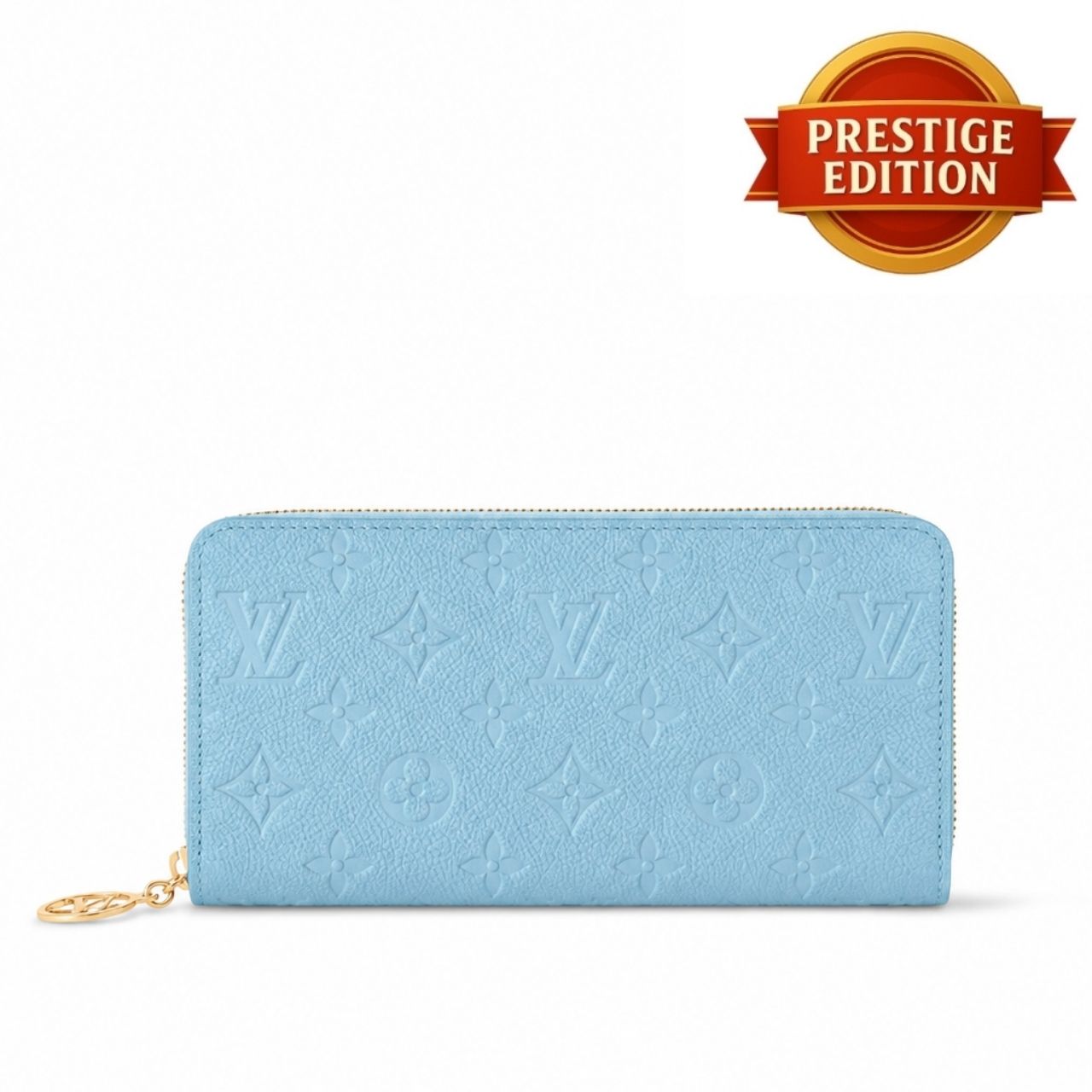 Prestige Edition - Louis Vuitton Zippy Wallet Grape Blue 19.5cm M28294