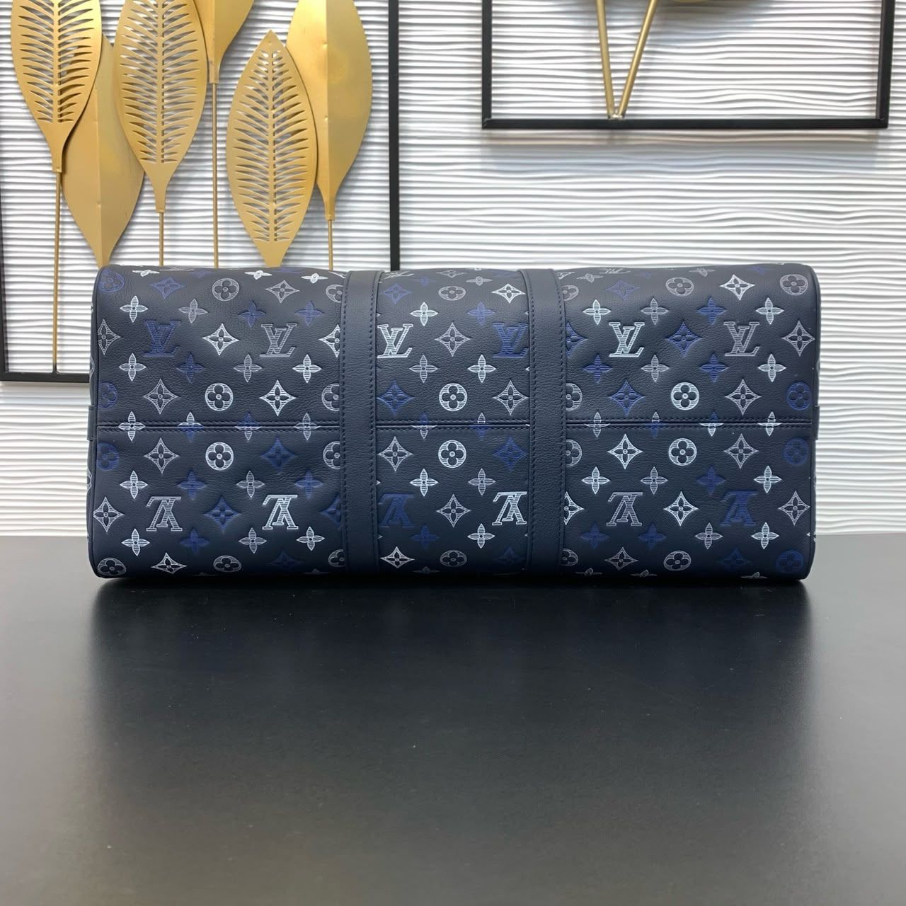 Prestige Edition - Louis Vuitton Keepall Bandouliere 50 Navy Blue 50cm M28836 - Image 4
