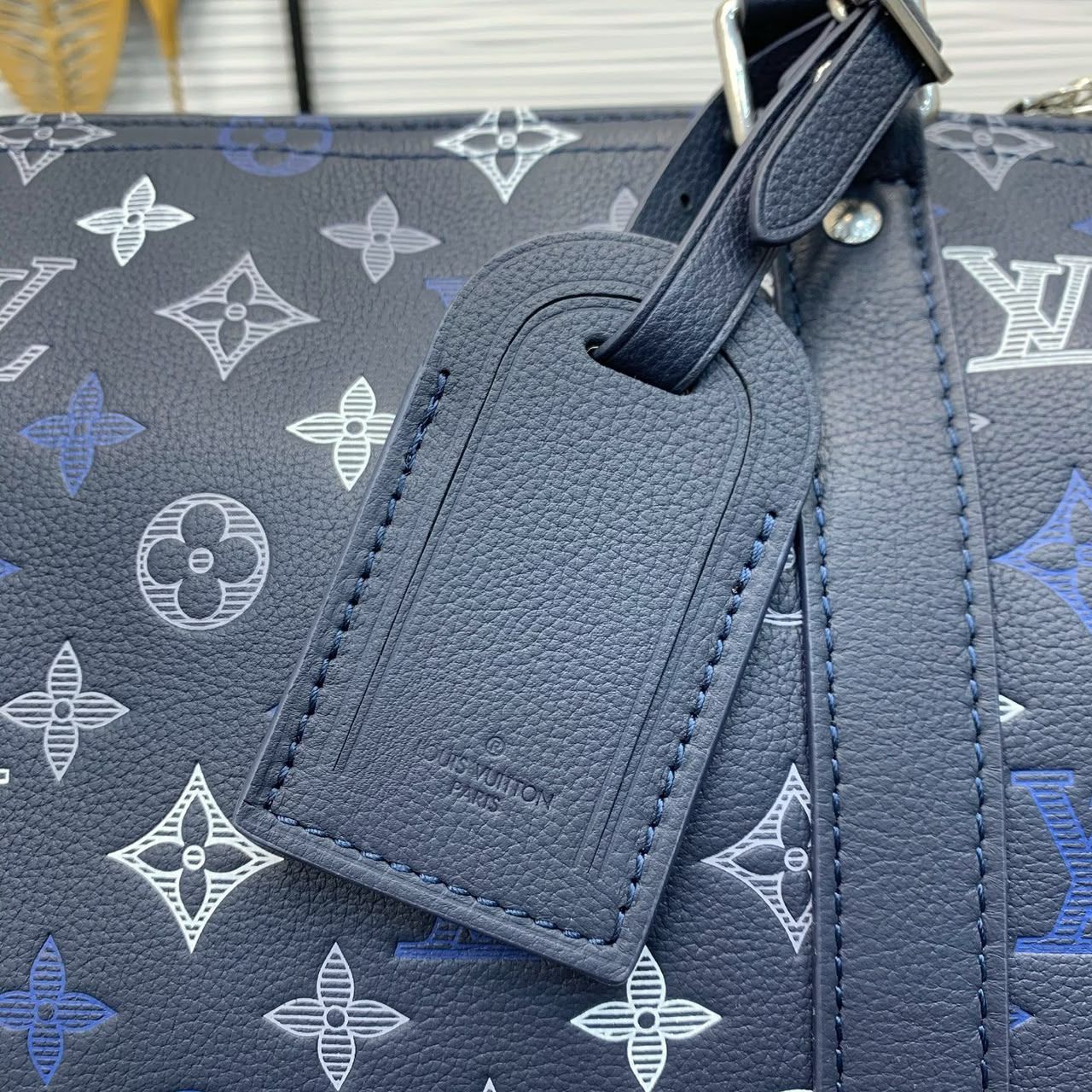 Prestige Edition - Louis Vuitton Keepall Bandouliere 50 Navy Blue 50cm M28836 - Image 6