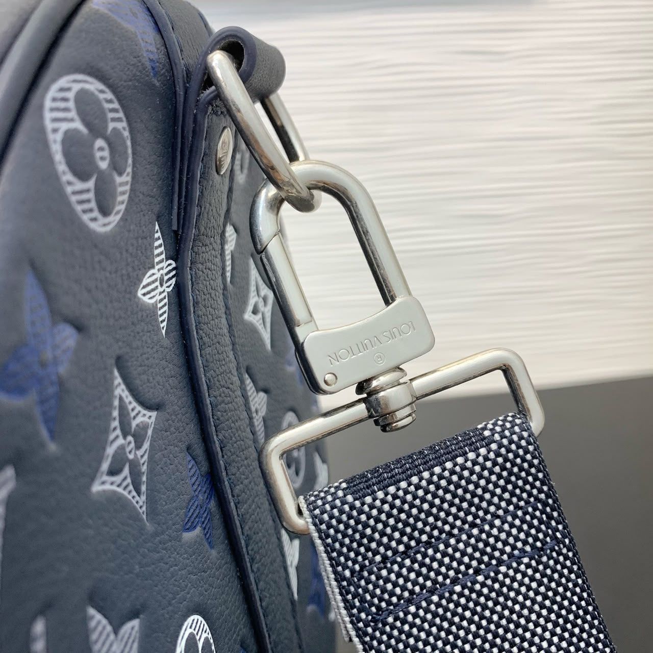 Prestige Edition - Louis Vuitton Keepall Bandouliere 50 Navy Blue 50cm M28836 - Image 7