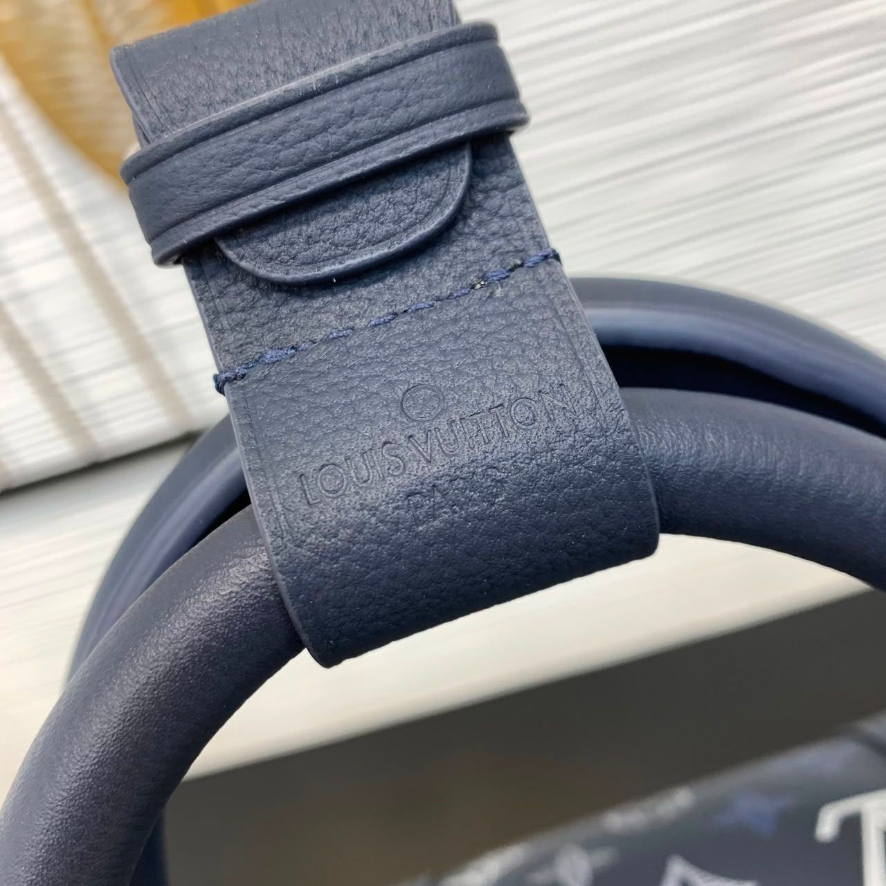 Prestige Edition - Louis Vuitton Keepall Bandouliere 50 Navy Blue 50cm M28836 - Image 8