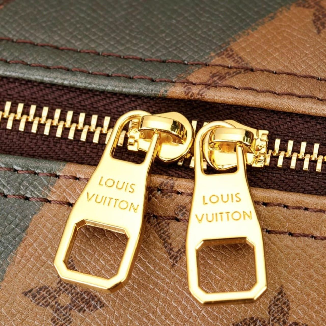Louis Vuitton Keepall Bandouliere 45 Monogram Khaki 45cm M29190 - Image 10