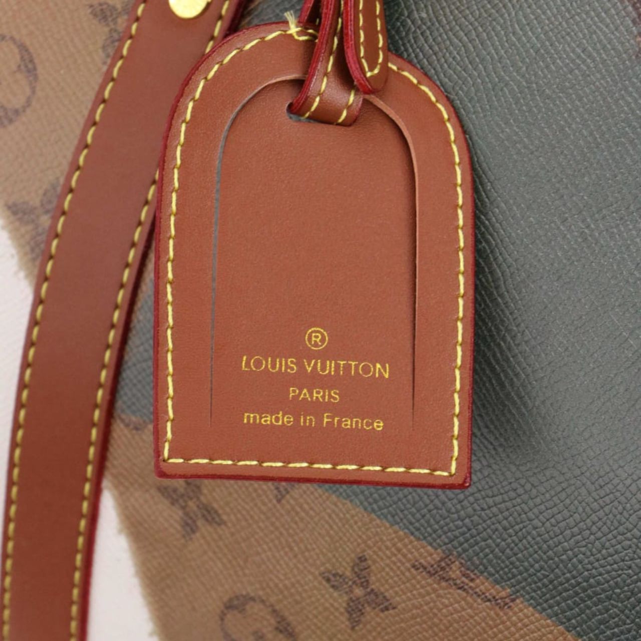 Louis Vuitton Keepall Bandouliere 45 Monogram Khaki 45cm M29190 - Image 9