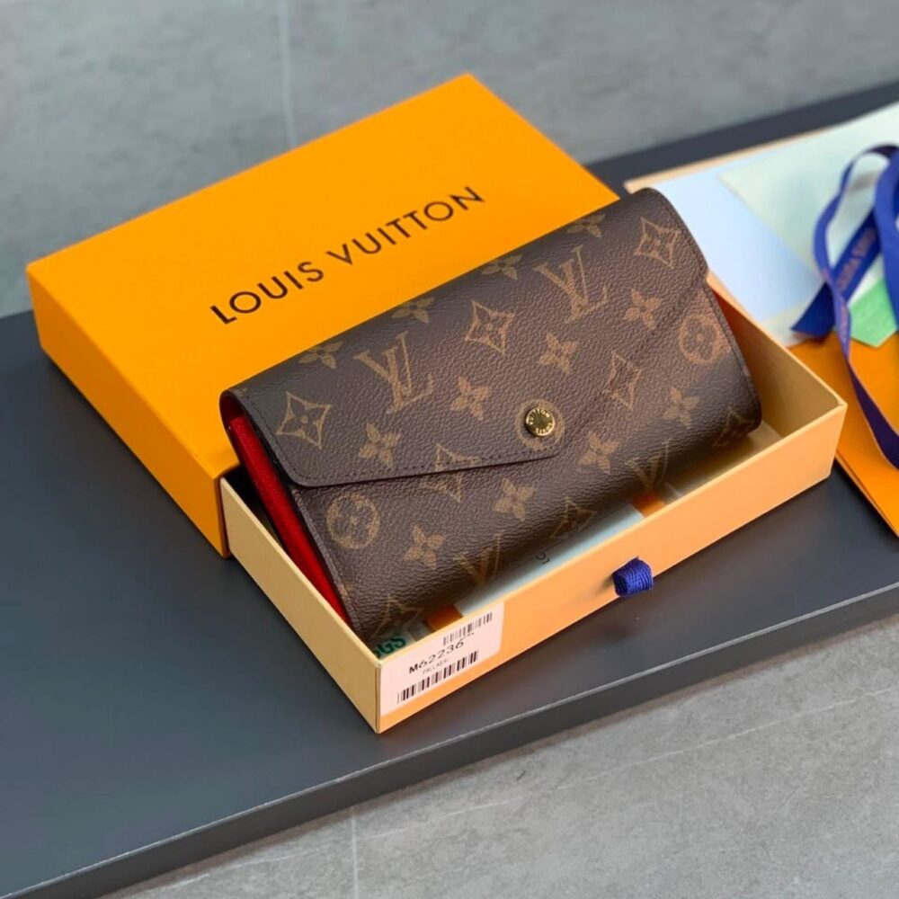 Alternative view of Louis Vuitton Sarah Wallet Poppy Coquelicot Red 19Cm M62236
