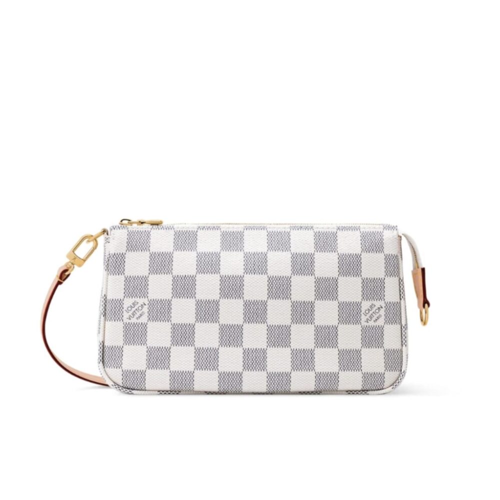 Louis Vuitton Pochette Accessoires Damier Azur 23Cm N40915