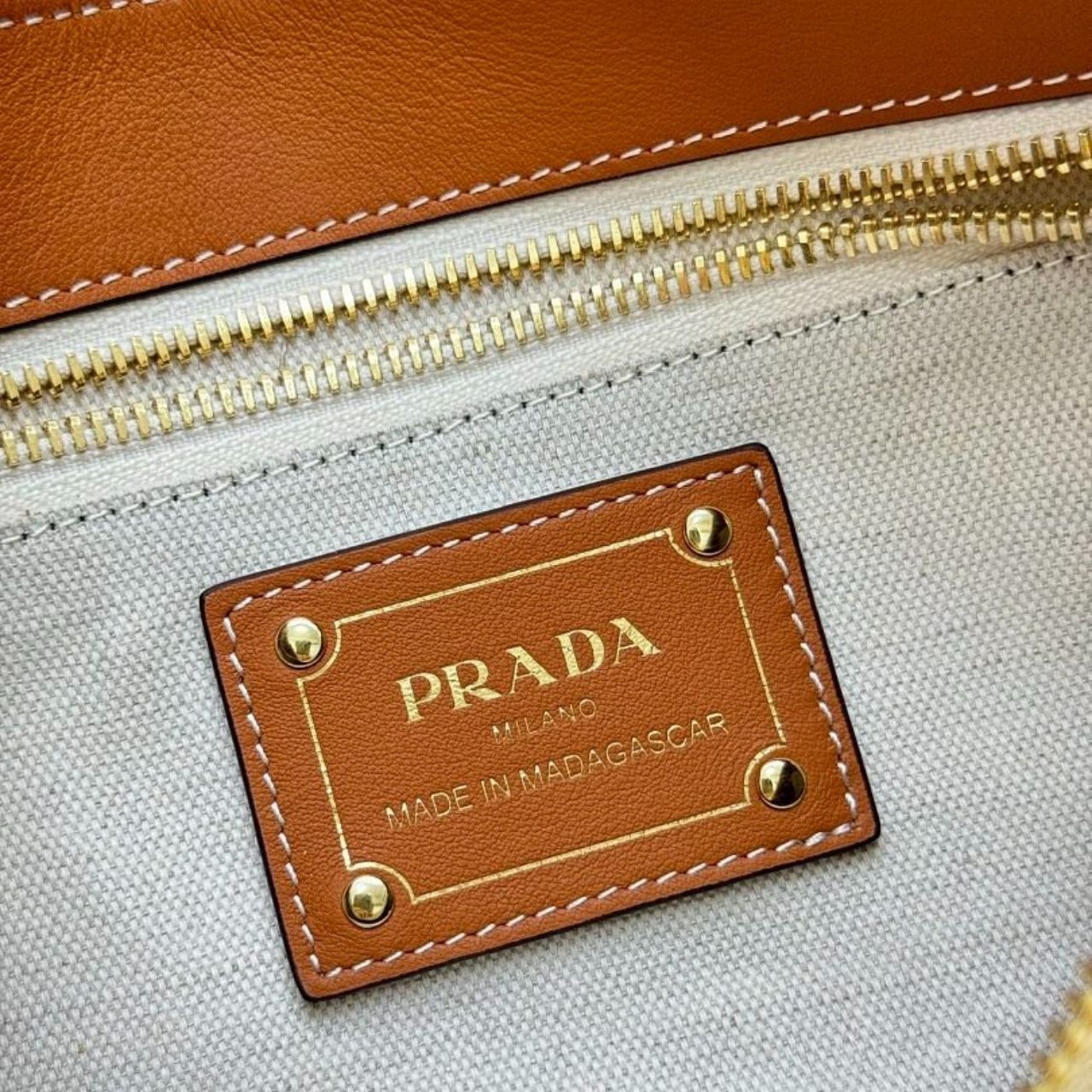Prada Aimee Large Crochet Shoulder Bag Natural 34Cm 1BC247 2MG3 F0018 V OOO - Image 9