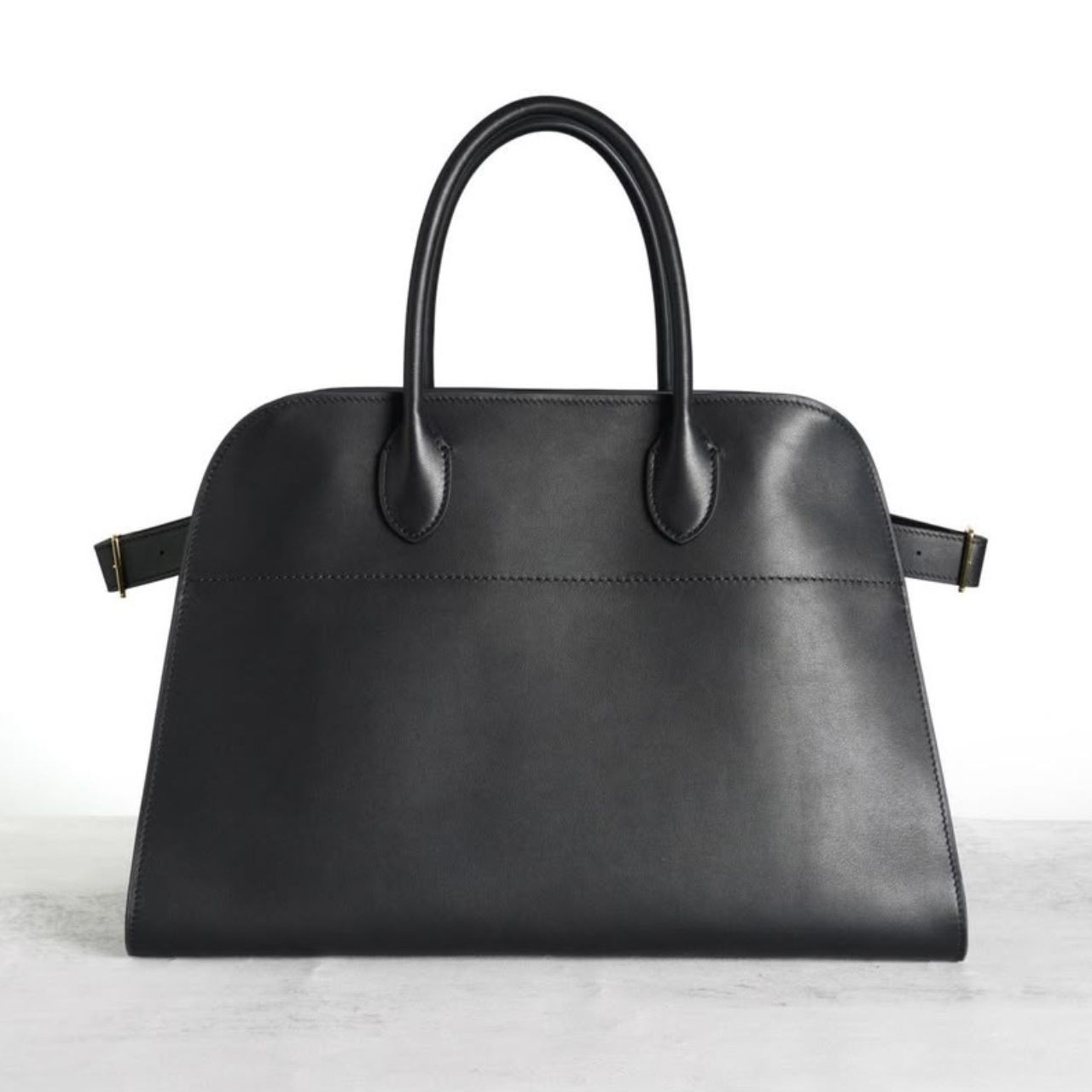 The Row Soft Margaux 15 Bag Black 38cm W1255L133BLPL - Image 3