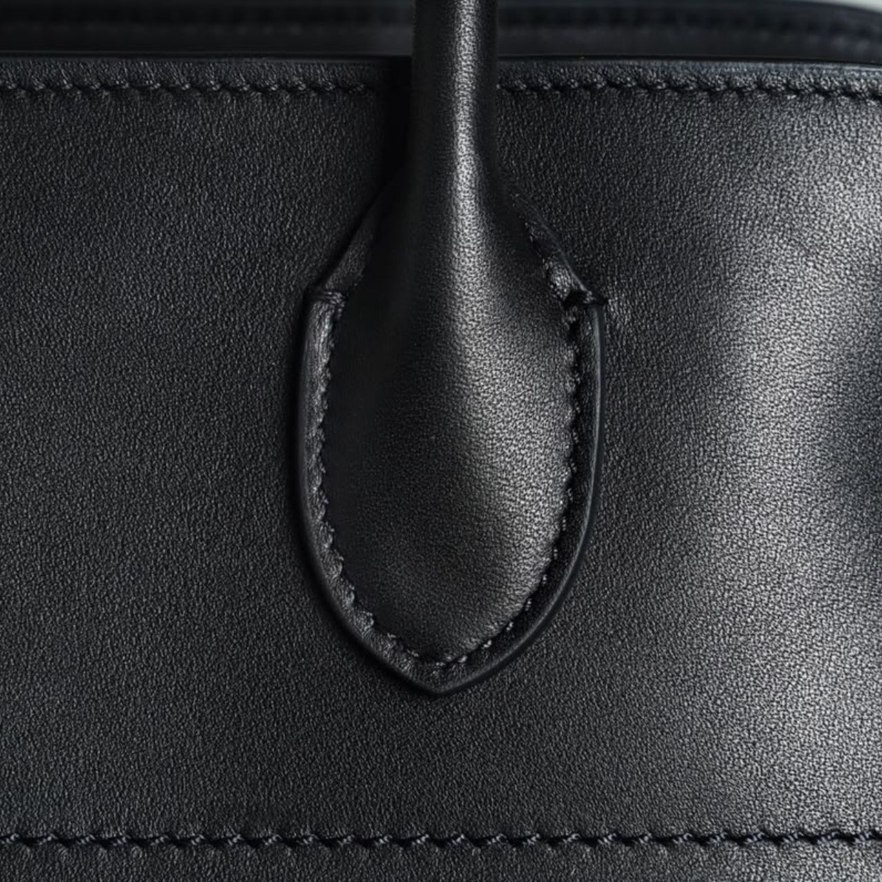 The Row Soft Margaux 15 Bag Black 38cm W1255L133BLPL - Image 8