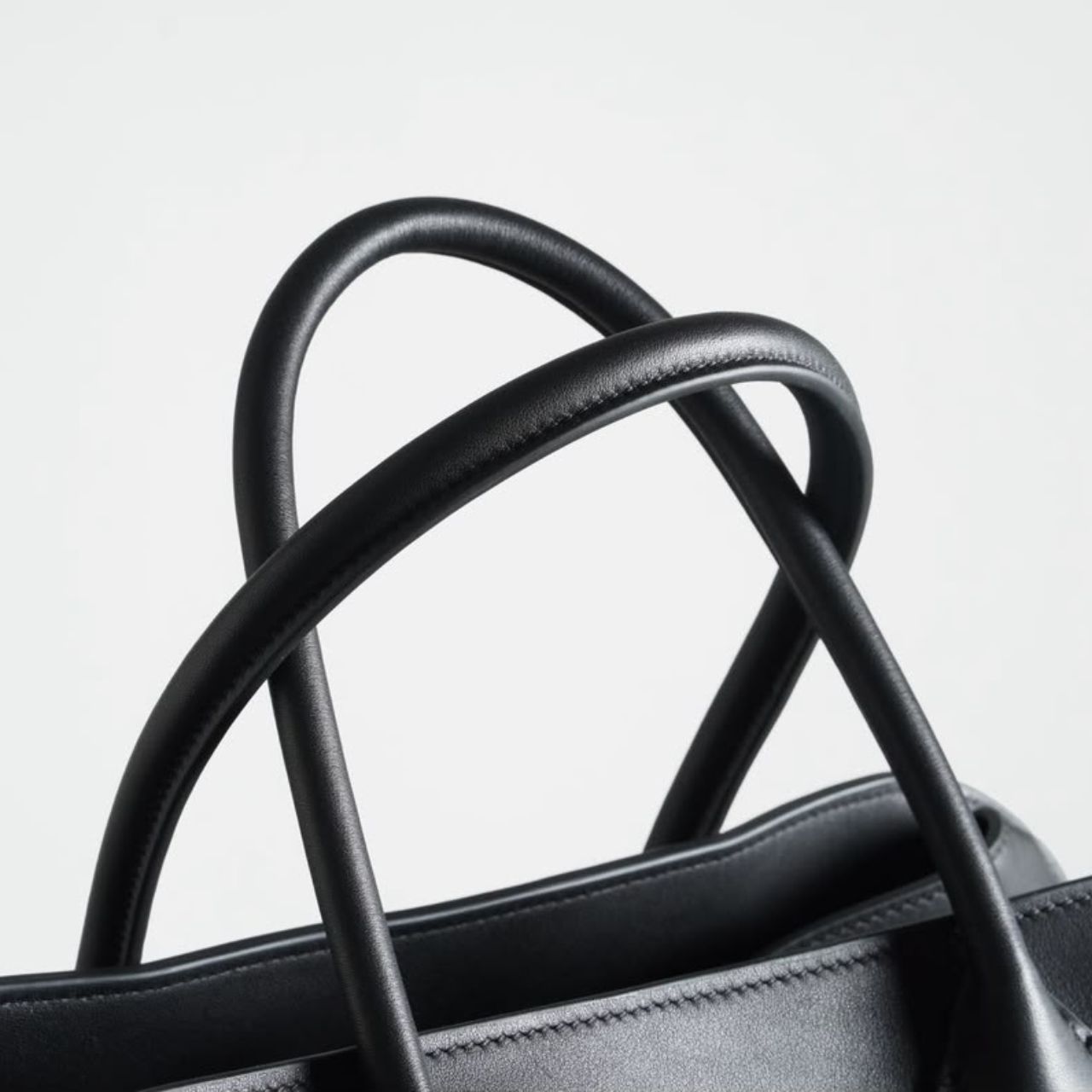 The Row Soft Margaux 15 Bag Black 38cm W1255L133BLPL - Image 7