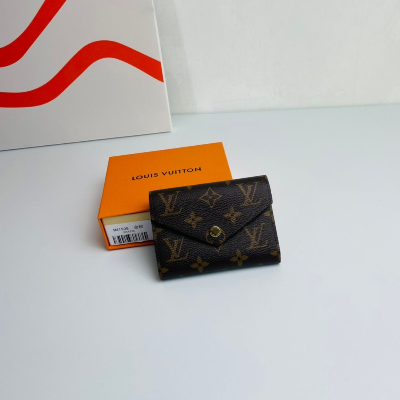 Louis Vuitton Victorine Wallet Monogram 12cm M62472 - Image 6