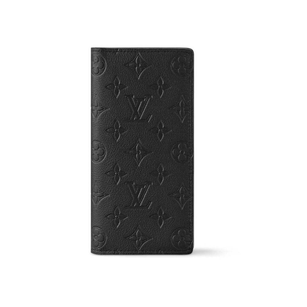 Louis Vuitton Brazza Wallet Monogram Shadow 19cm M62900