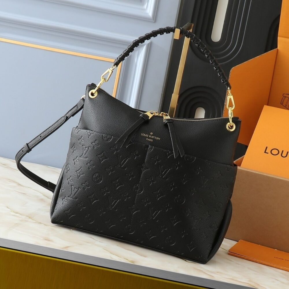 Alternative view of Louis Vuitton Melie Monogram Empreinte Black 33cm