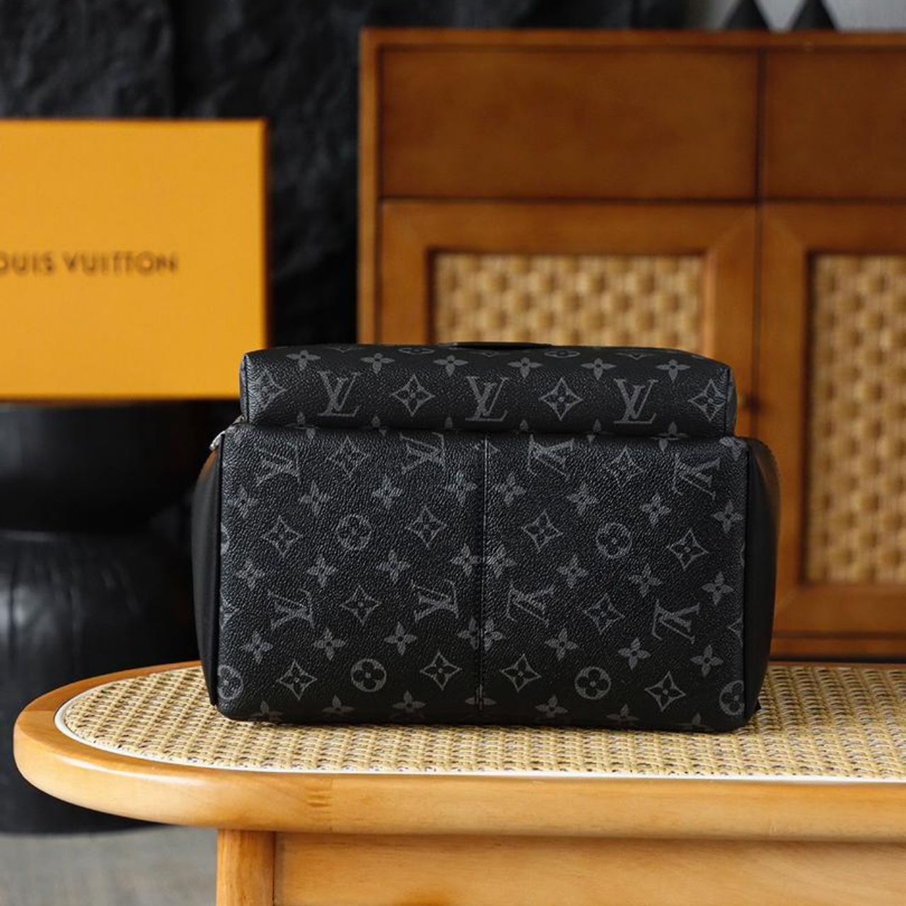 Prestige Edition - Louis Vuitton Discovery Backpack MM Monogram Eclipse 42cm M22545 - Image 10