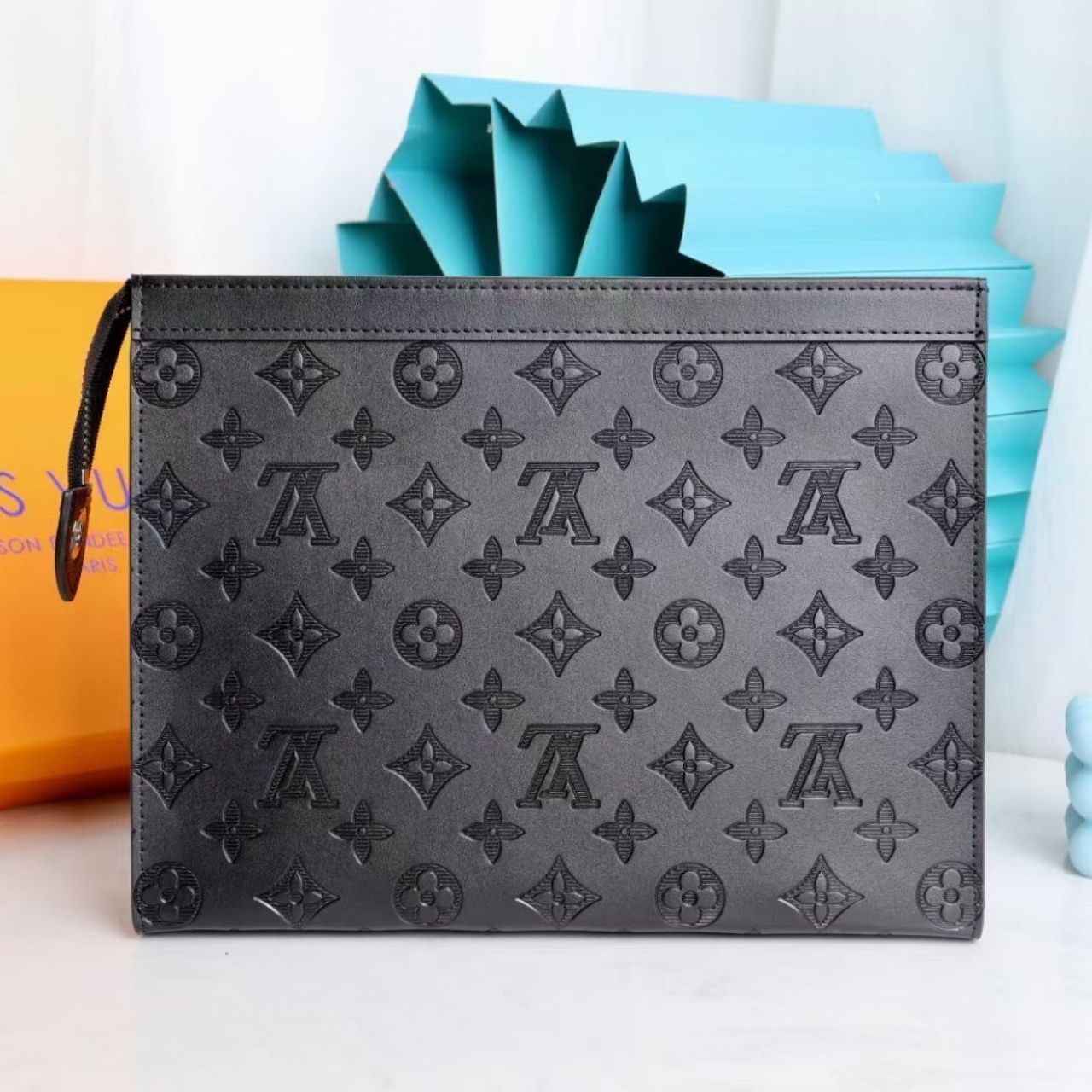 Louis Vuitton To-Go Pochette Monogram Shadow 26cm - Image 4