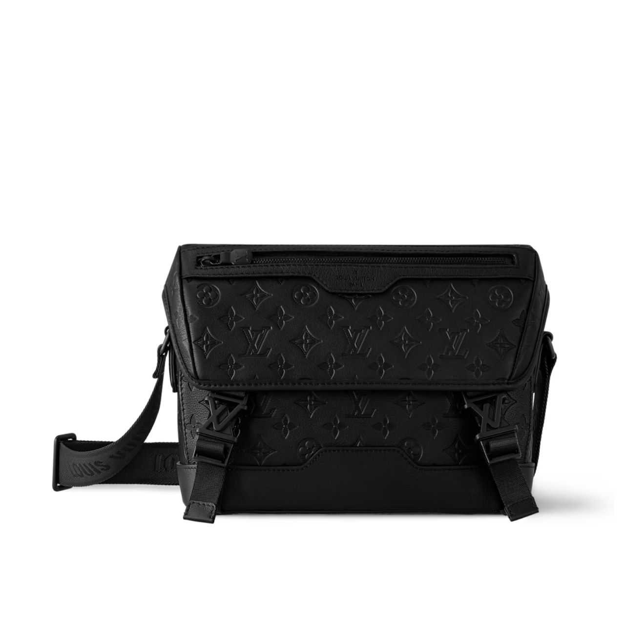 Louis Vuitton Messenger Voyager PM Monogram Shadow Black 33cm M25121