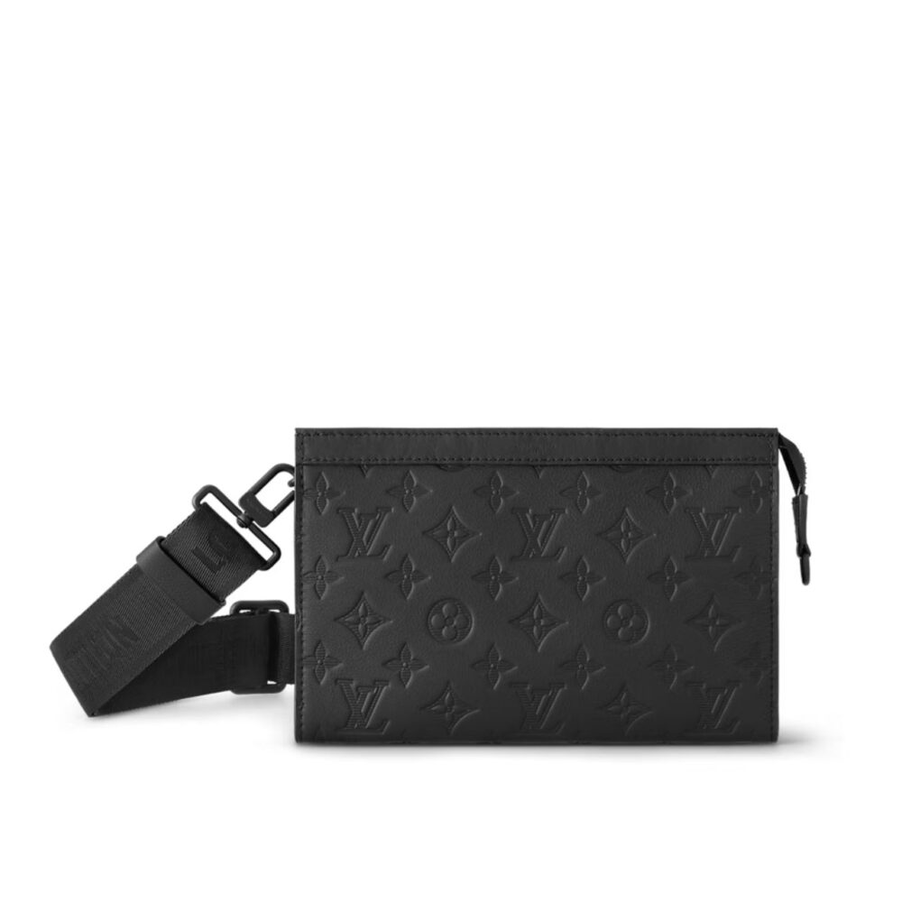 Louis Vuitton Gaston Wearable Wallet Monogram Shadow 21cm M81115