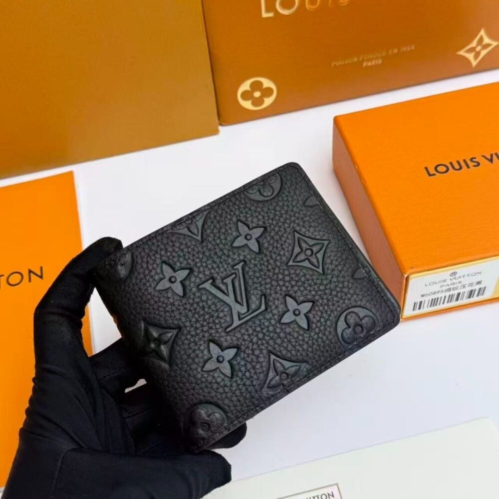 Alternative view of Louis Vuitton Multiple Wallet Monogram Shadow Black 11.5cm