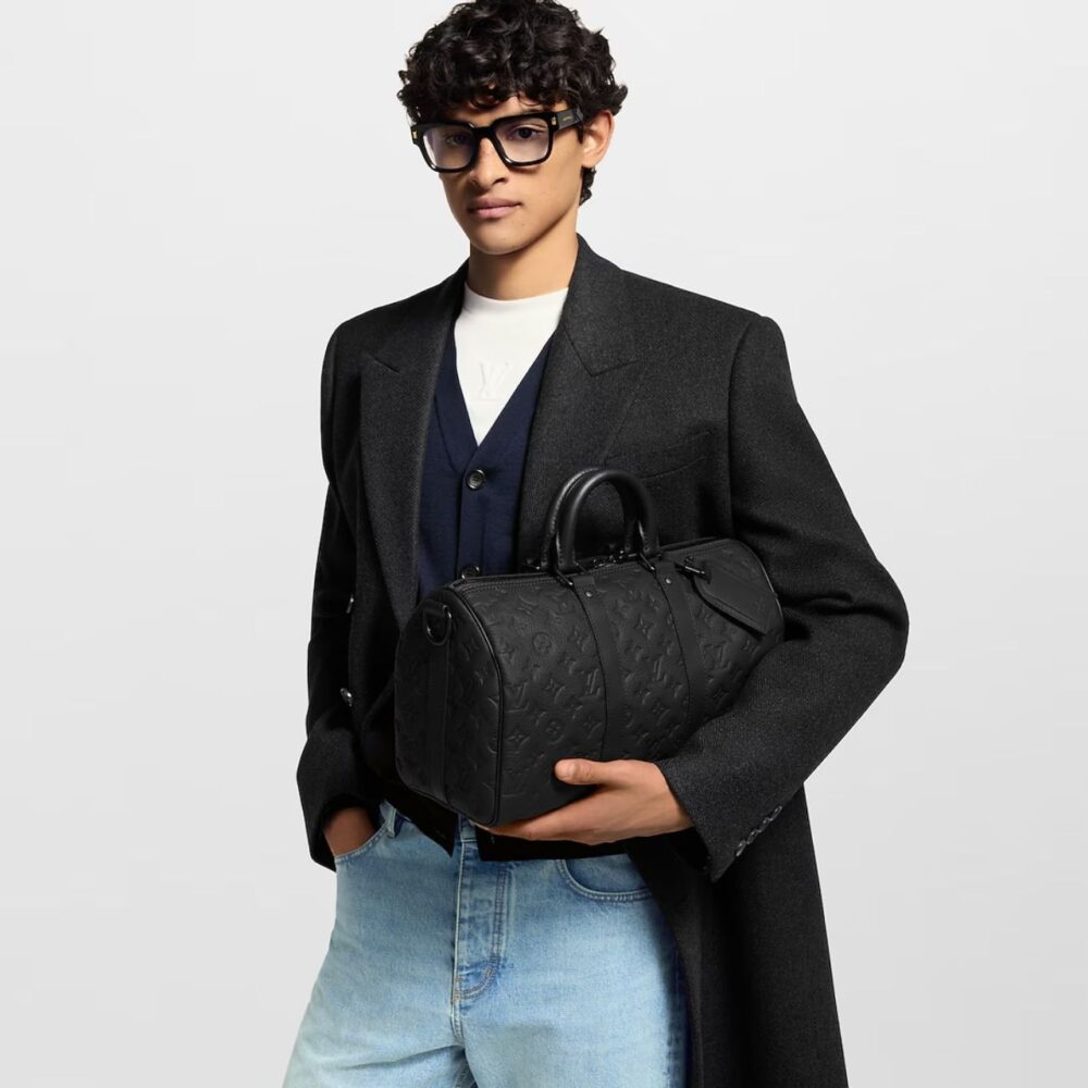 Alternative view of Louis Vuitton Keepall Bandouliere 35 Monogram Embossed Taurillon 35cm