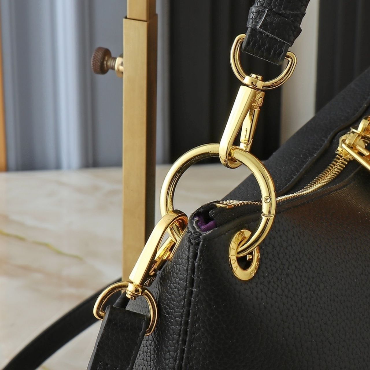Louis Vuitton Melie Monogram Empreinte Black 33cm - Image 9
