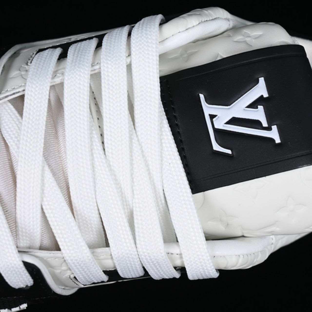 Louis Vuitton LV Trainer White Black Sneakers - Image 9