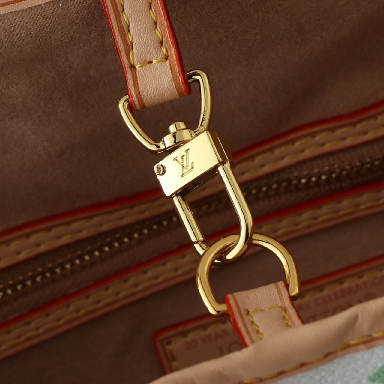 Louis Vuitton x Takashi Murakami Neverfull MM Multicolor White 31cm - Image 10