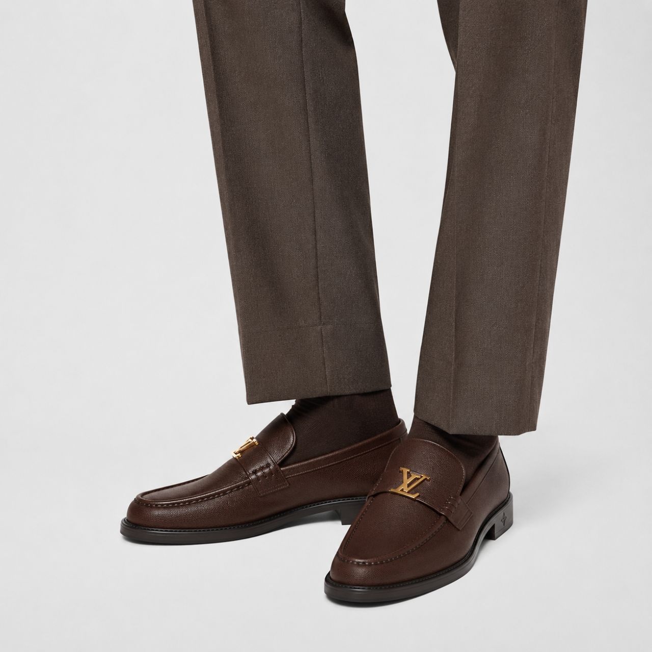 Louis Vuitton Major Loafer Brown 1AIYZI - Image 2
