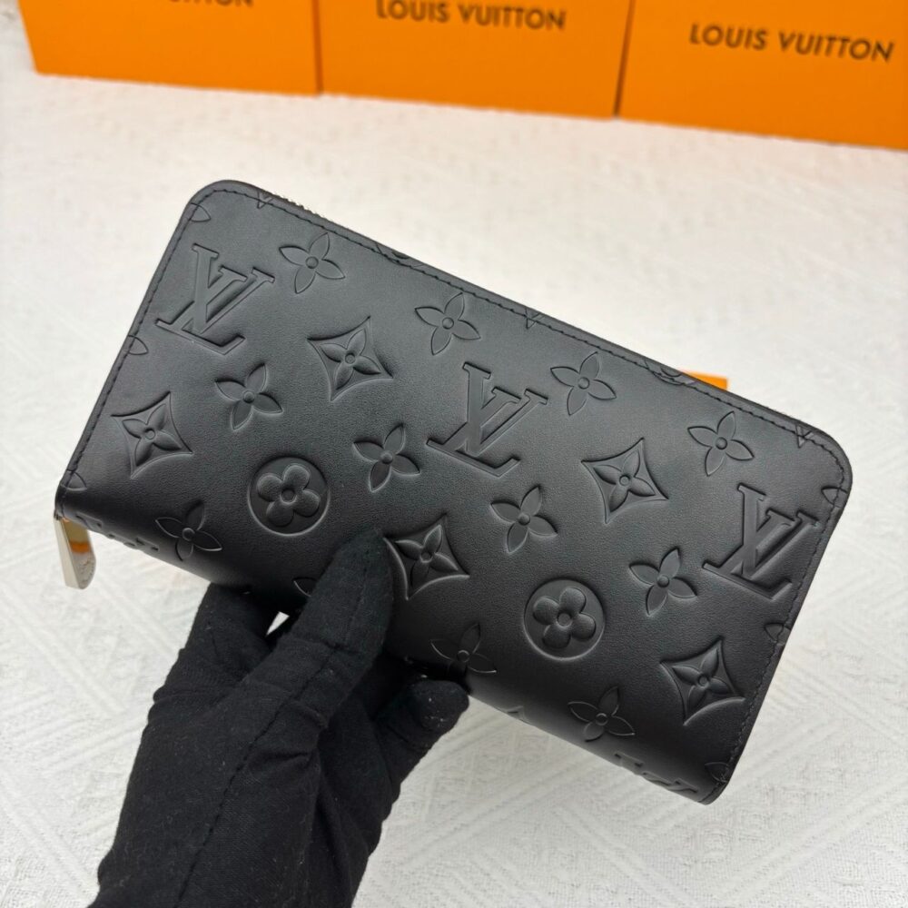 Alternative view of Louis Vuitton Zippy Wallet Monogram Shadow Black 19cm