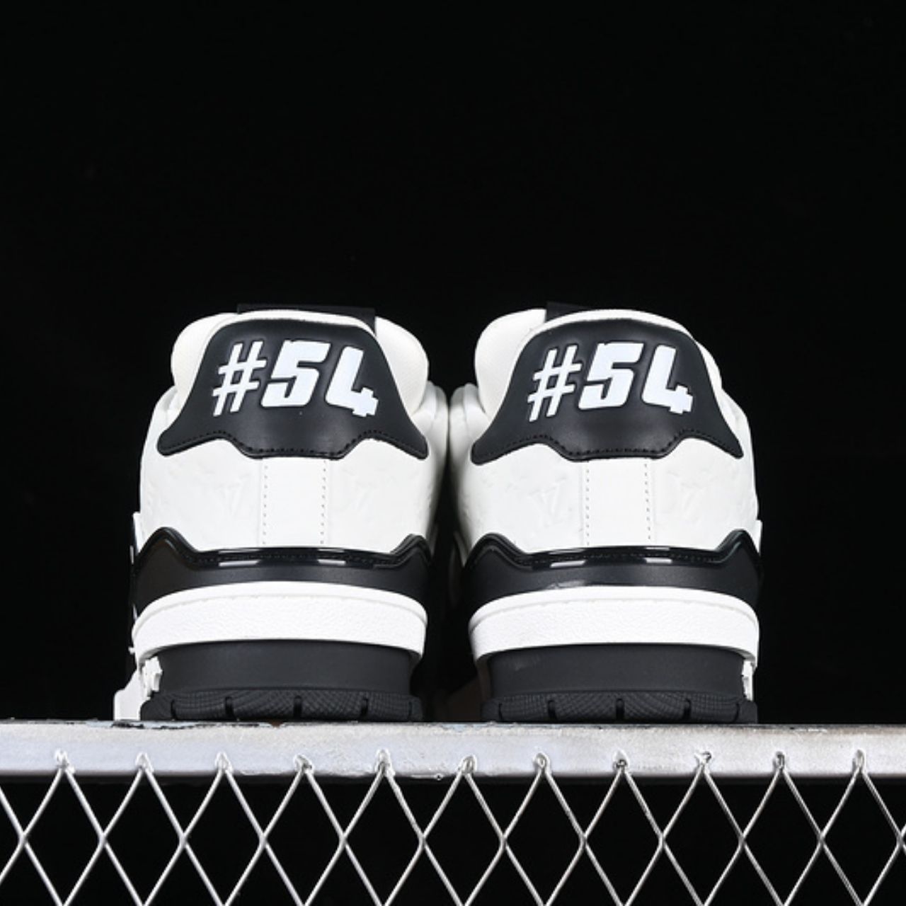 Louis Vuitton LV Trainer White Black Sneakers - Image 5